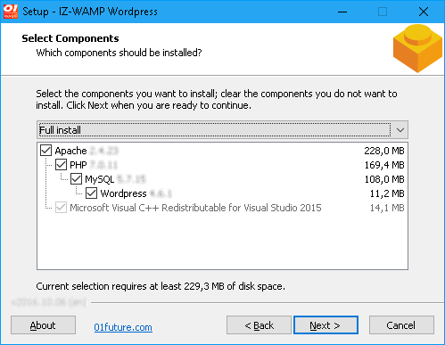 iz-wamp-wordpress-components