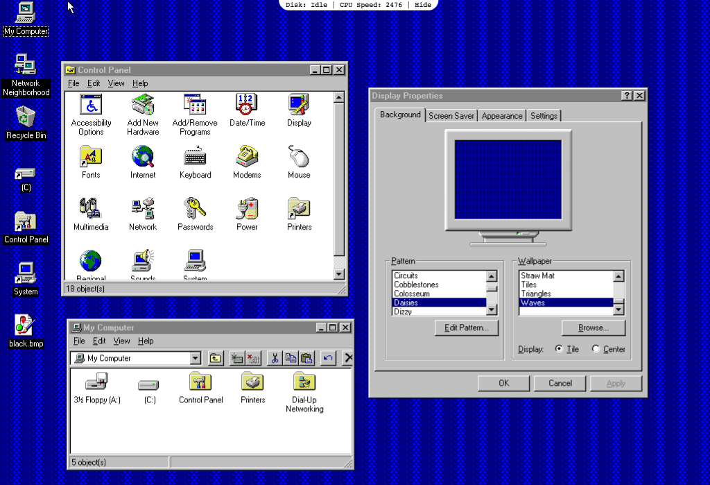 Ça vous dit de tester (ou redécouvrir) Windows 95 ?