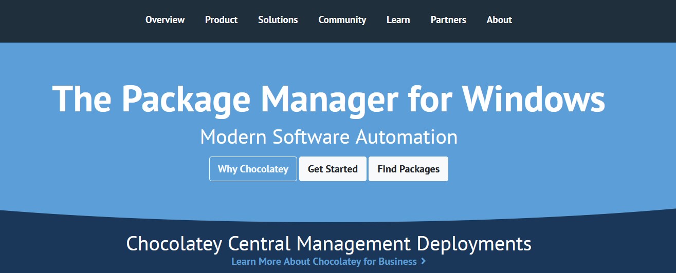 Chocolatey, le gestionnaire de paquets pour Windows